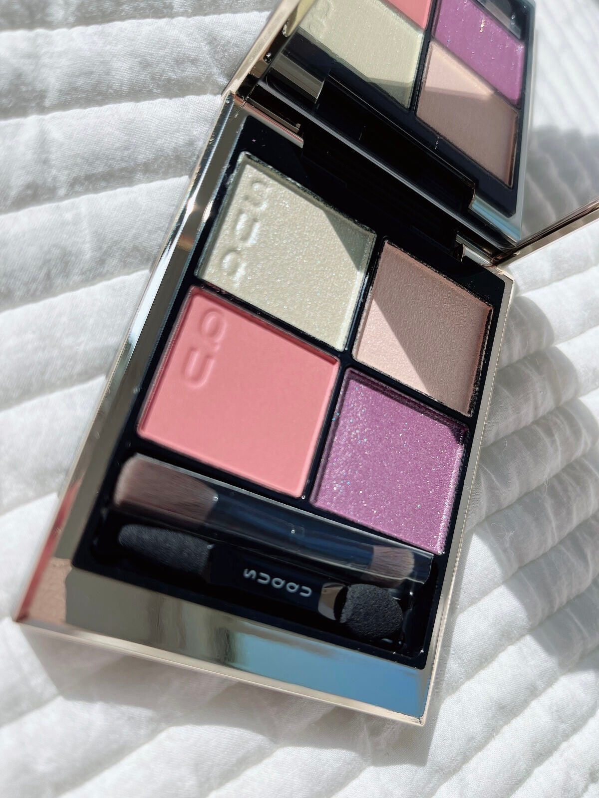 シグニチャー カラー アイズ/SUQQU/アイシャドウパレットを使ったクチコミ(4枚目)