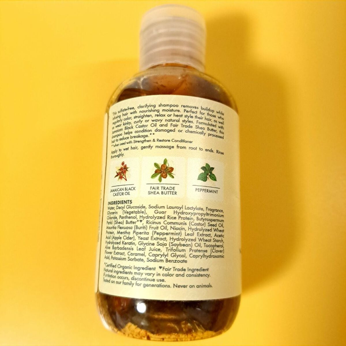 ジャマイカン ブラック キャスターオイル ストレングセン アンド リストア シャンプー/SheaMoisture/シャンプー・コンディショナーを使ったクチコミ(4枚目)