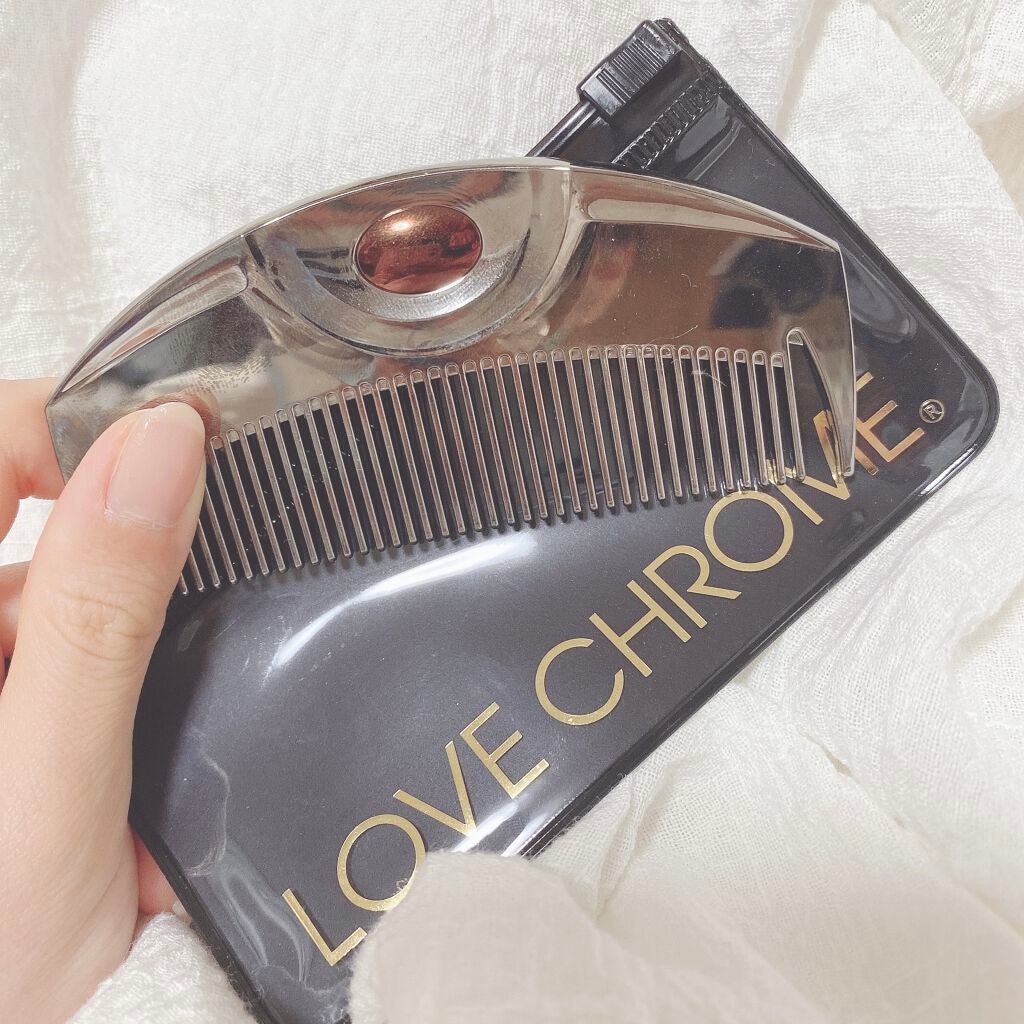 PG ツキ プレミアムブラック/LOVECHROME/ヘアコームを使ったクチコミ(1枚目)