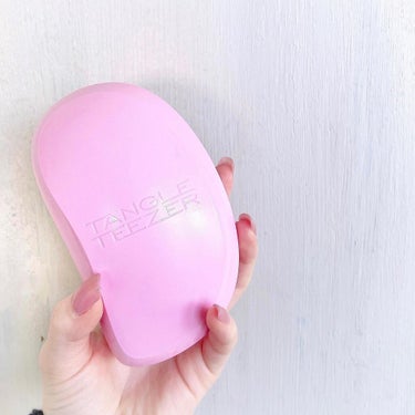 ザ・オリジナル ノーマル ピンクモーヴ/TANGLE TEEZER/ヘアブラシを使ったクチコミ（1枚目）