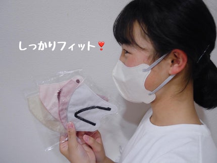 スタイリーマスク 立体構造マスク/やまと工業/マスクを使ったクチコミ(2枚目)