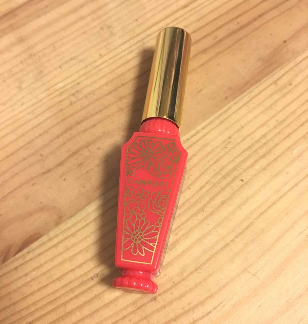 リップティントシロップ 04 ポピーシロップ/キャンメイク/リップティントを使ったクチコミ（1枚目）