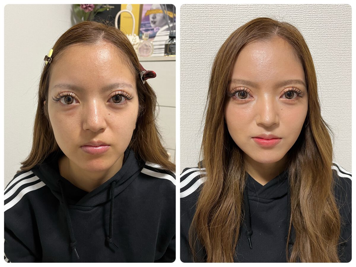 ひまりん on LIPS 「普段はギャルメイクをしてるから
今回は女の子らしさ溢れる
ピン..」(1枚目)