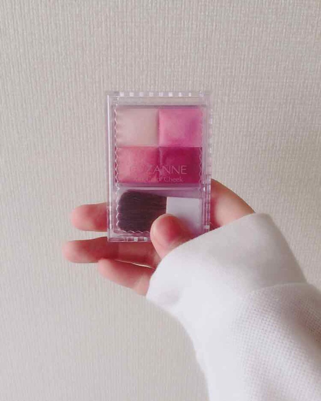 ミックスカラーチーク/CEZANNE/パウダーチークを使ったクチコミ（1枚目）