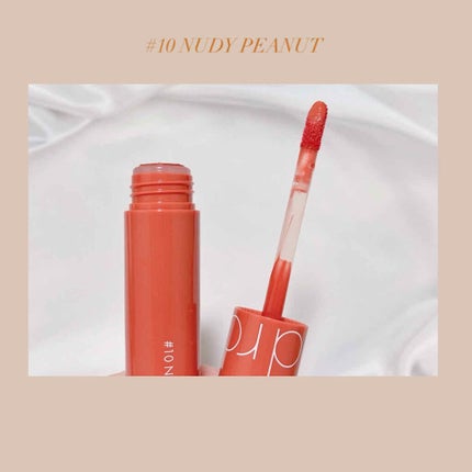 ジューシーラスティングティント/rom&nd/リップティントを使ったクチコミ(3枚目)