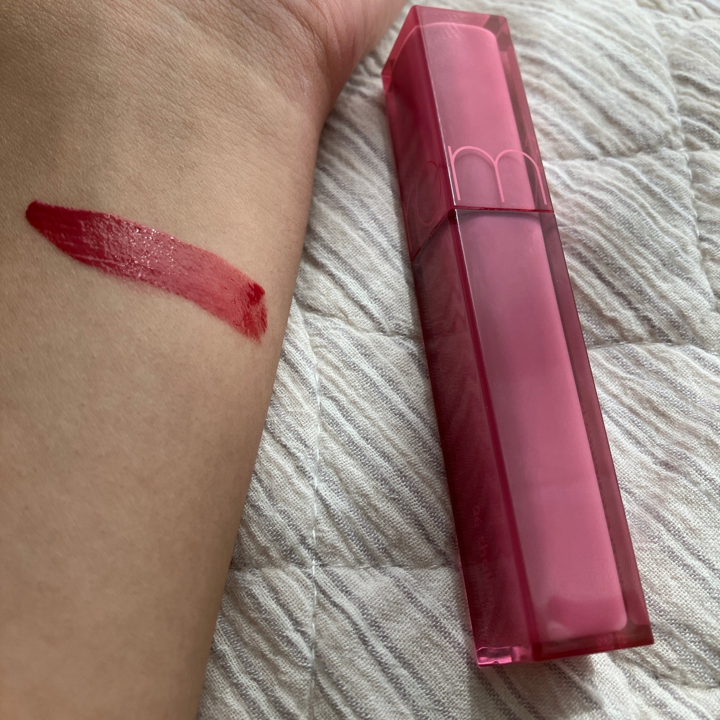 デュイフルウォーターティント/rom&nd/リップティントを使ったクチコミ(1枚目)