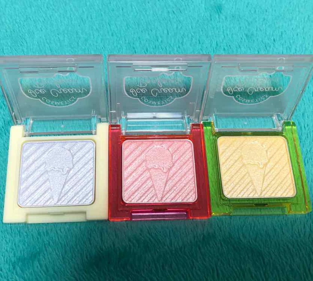 アイシャドウ/アイスクリームパーラー コスメティクス/単色アイシャドウを使ったクチコミ（2枚目）