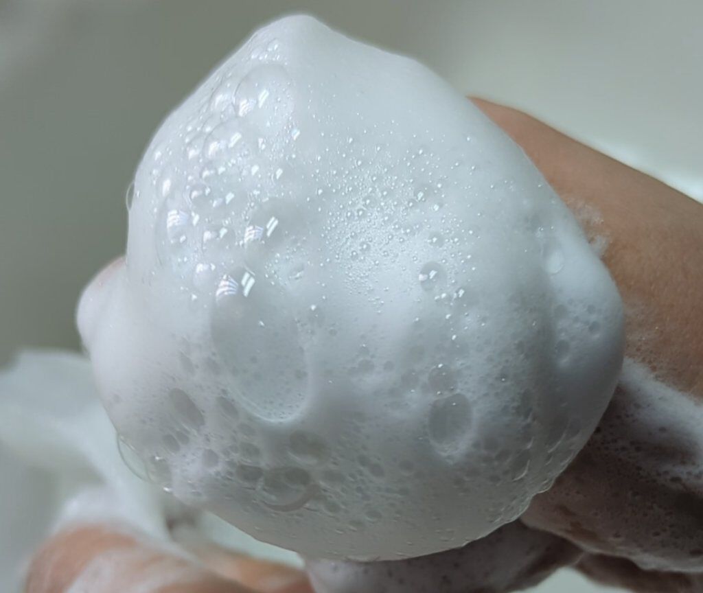 生せっけん ポット [ホワイト] オリジナル/Ruam Ruam/洗顔フォームを使ったクチコミ（3枚目）