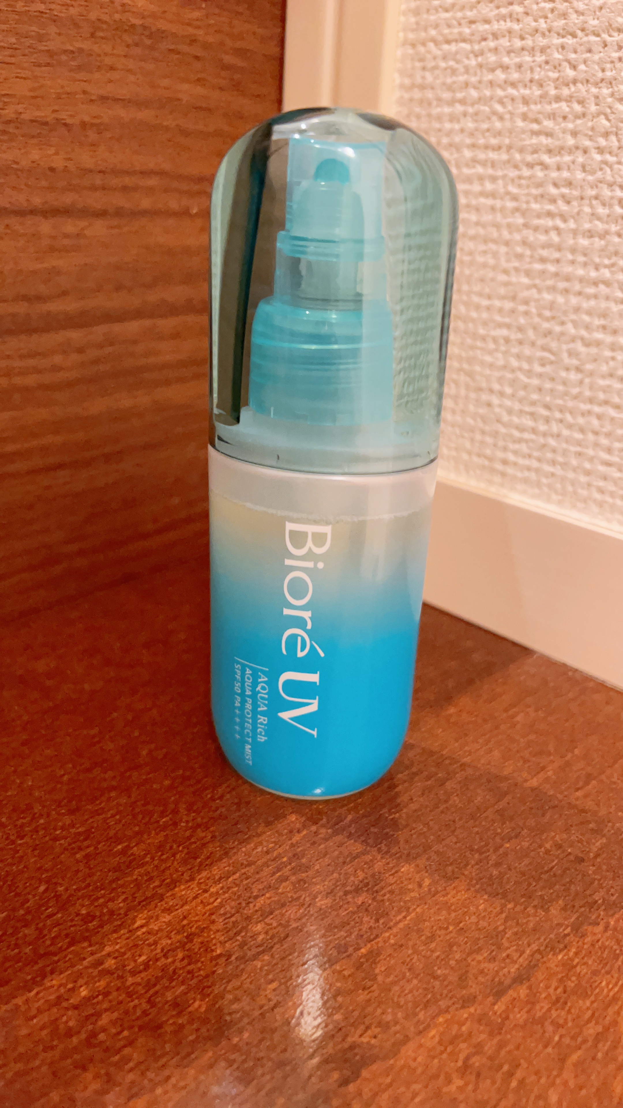 ビオレUV アクアリッチ アクアプロテクトミスト/ビオレ/日焼け止めミスト・スプレーを使ったクチコミ（1枚目）