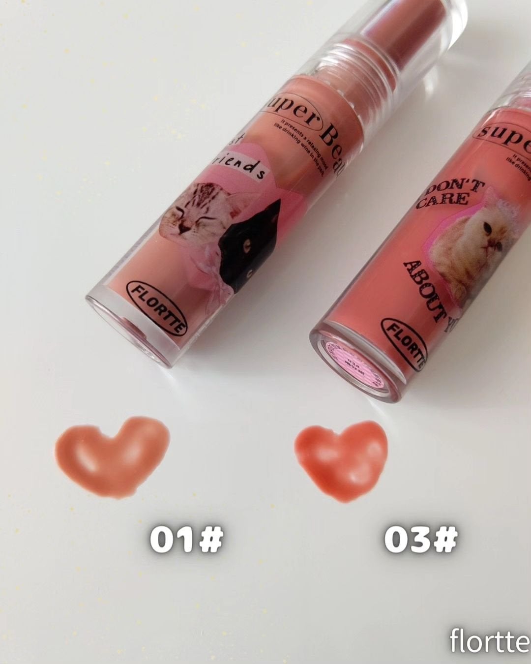 グロスリップティント/FLORTTE/リップティントを使ったクチコミ(9枚目)