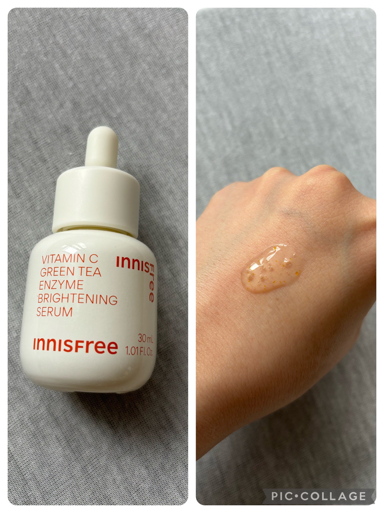 ビタC グリーンティーエンザイム ブライト セラム/innisfree/美容液を使ったクチコミ(1枚目)