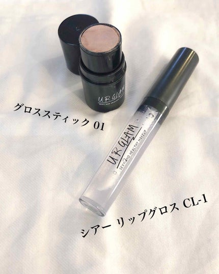 UR GLAM SHEER LIP GLOSS/U R GLAM/リップグロスを使ったクチコミ(1枚目)