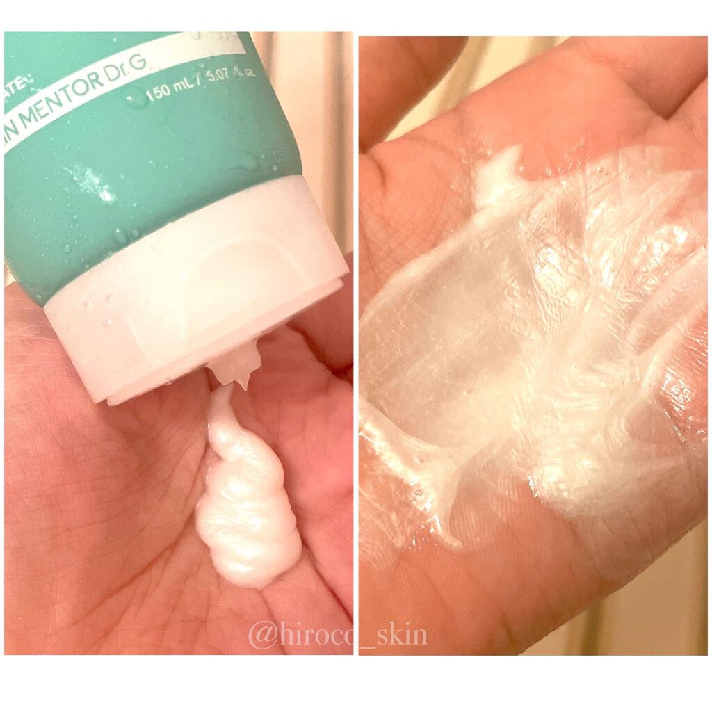 弱酸性レッドブレミッシュクリアスージングフォーム/Dr.G/洗顔フォームを使ったクチコミ（2枚目）