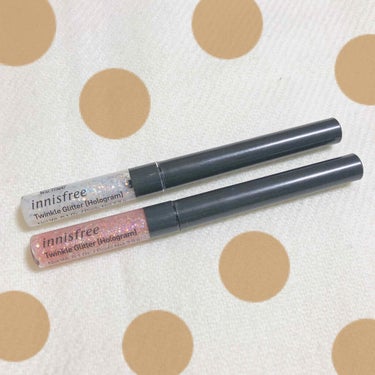 トゥインクル グリッター 1/innisfree/リキッドアイライナーを使ったクチコミ（1枚目）