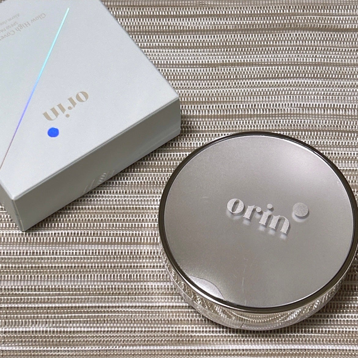 Glow High Cover Cushion/orin/クッションファンデーションを使ったクチコミ(1枚目)