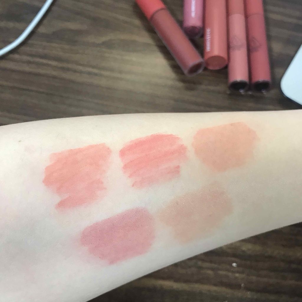 ビビッドコットン インクティント/innisfree/口紅を使ったクチコミ（3枚目）