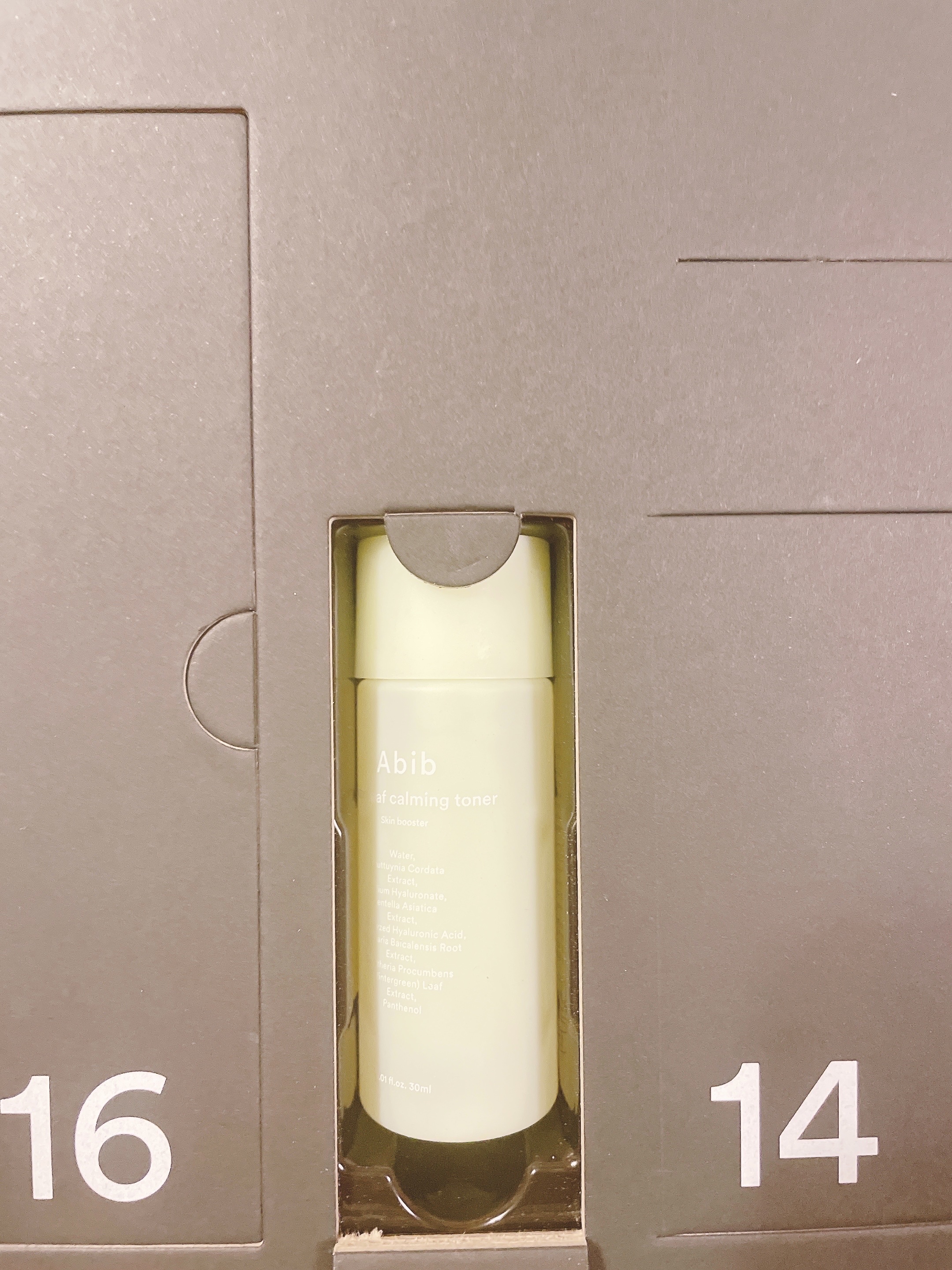 Abib Cosmetics 2023 Advent Calendar Holiday Edition/Abib /スキンケアキットを使ったクチコミ（3枚目）