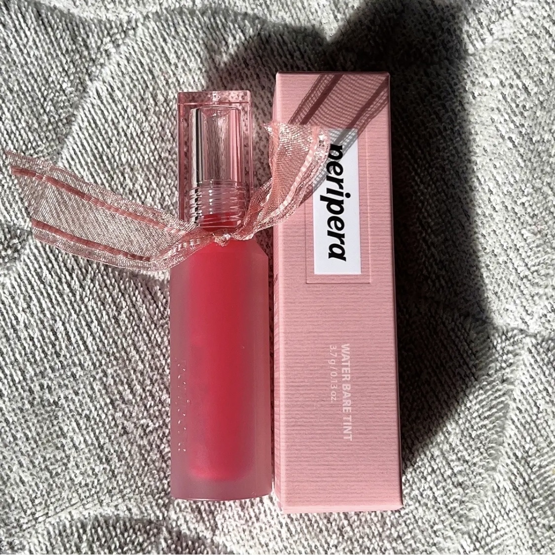 ウォーター ベアー ティント 08 ピュア ピンク(PURE PINK)/PERIPERA/リップティントを使ったクチコミ（2枚目）