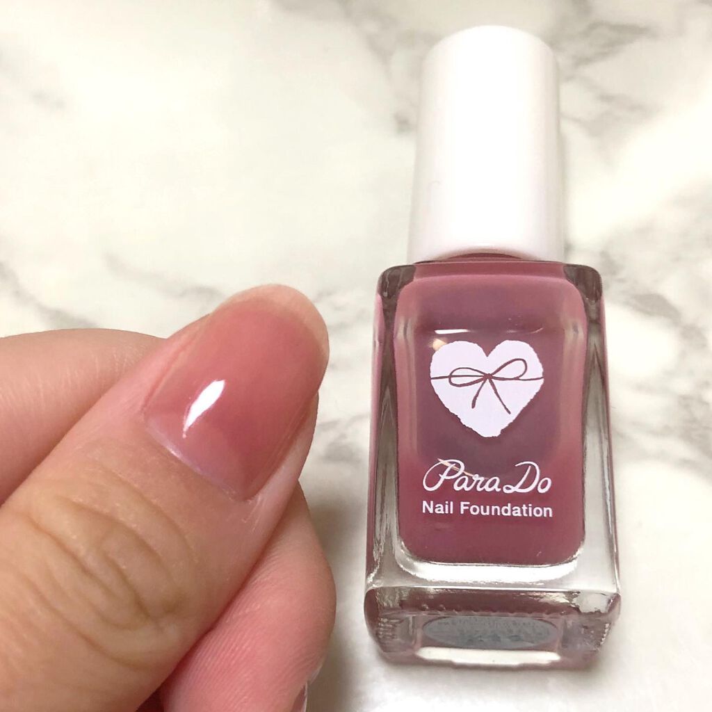 ネイルファンデーション/パラドゥ/マニキュアを使ったクチコミ(1枚目)