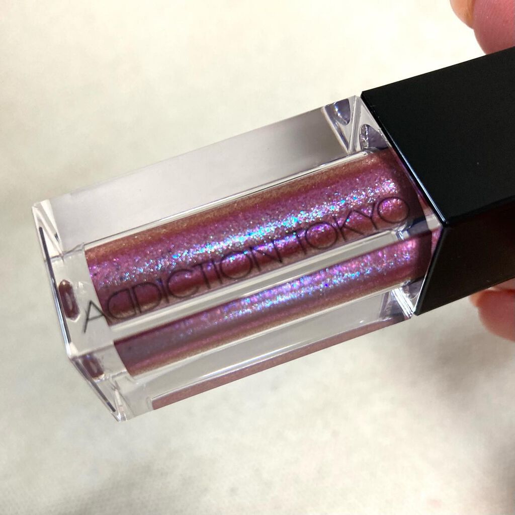 ザ リキッド アイシャドウ　ウルトラスパークル 007 Nurturing Love/ADDICTION/リキッドアイシャドウを使ったクチコミ（2枚目）