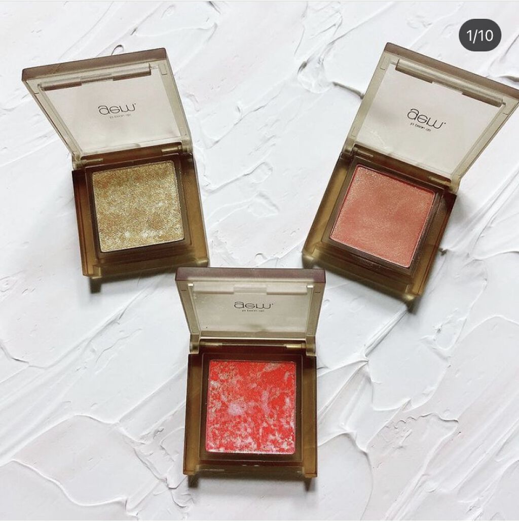 single eye color se-06 イエロー/la peau de gem./単色アイシャドウを使ったクチコミ（1枚目）