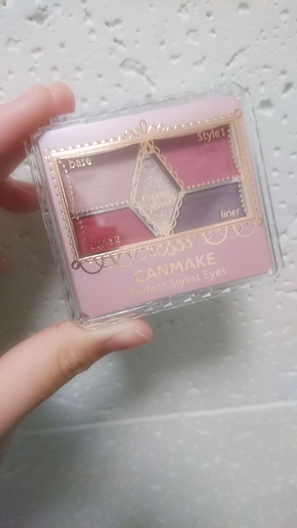 【旧品】パーフェクトスタイリストアイズ/キャンメイク/アイシャドウパレットを使ったクチコミ(1枚目)