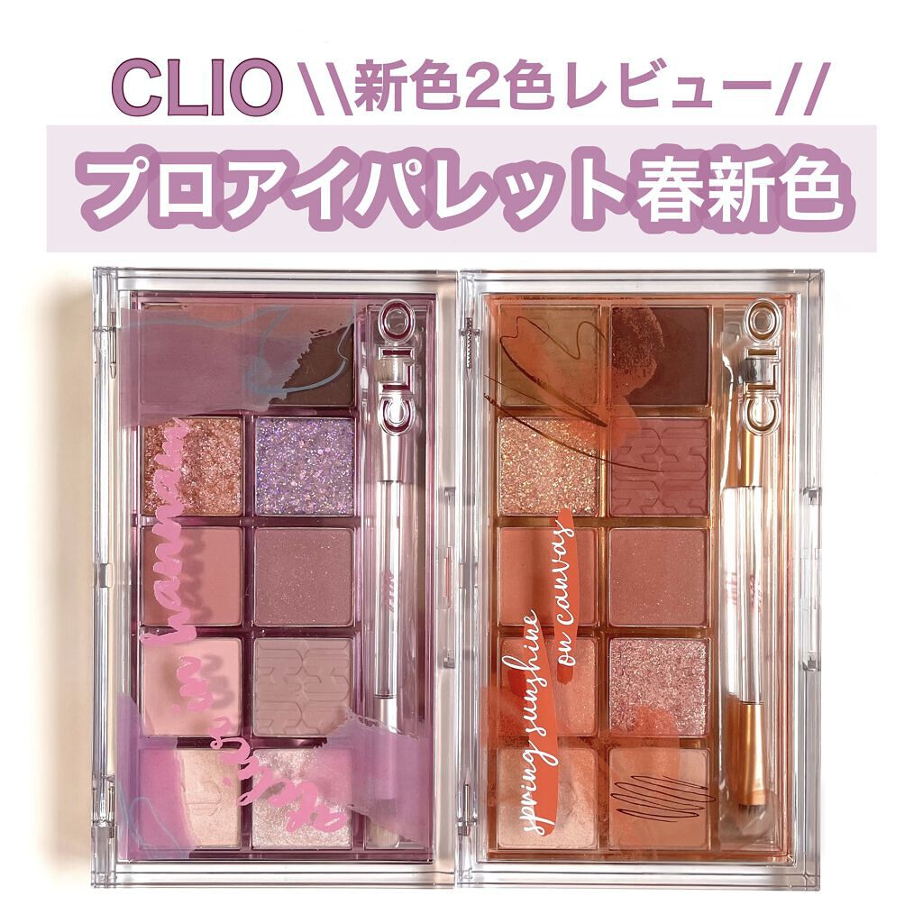 プロ アイ パレット/CLIO/アイシャドウパレットを使ったクチコミ（1枚目）