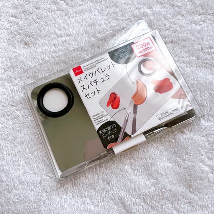メイクパレット スパチュラセット/DAISO/その他化粧小物を使ったクチコミ(1枚目)