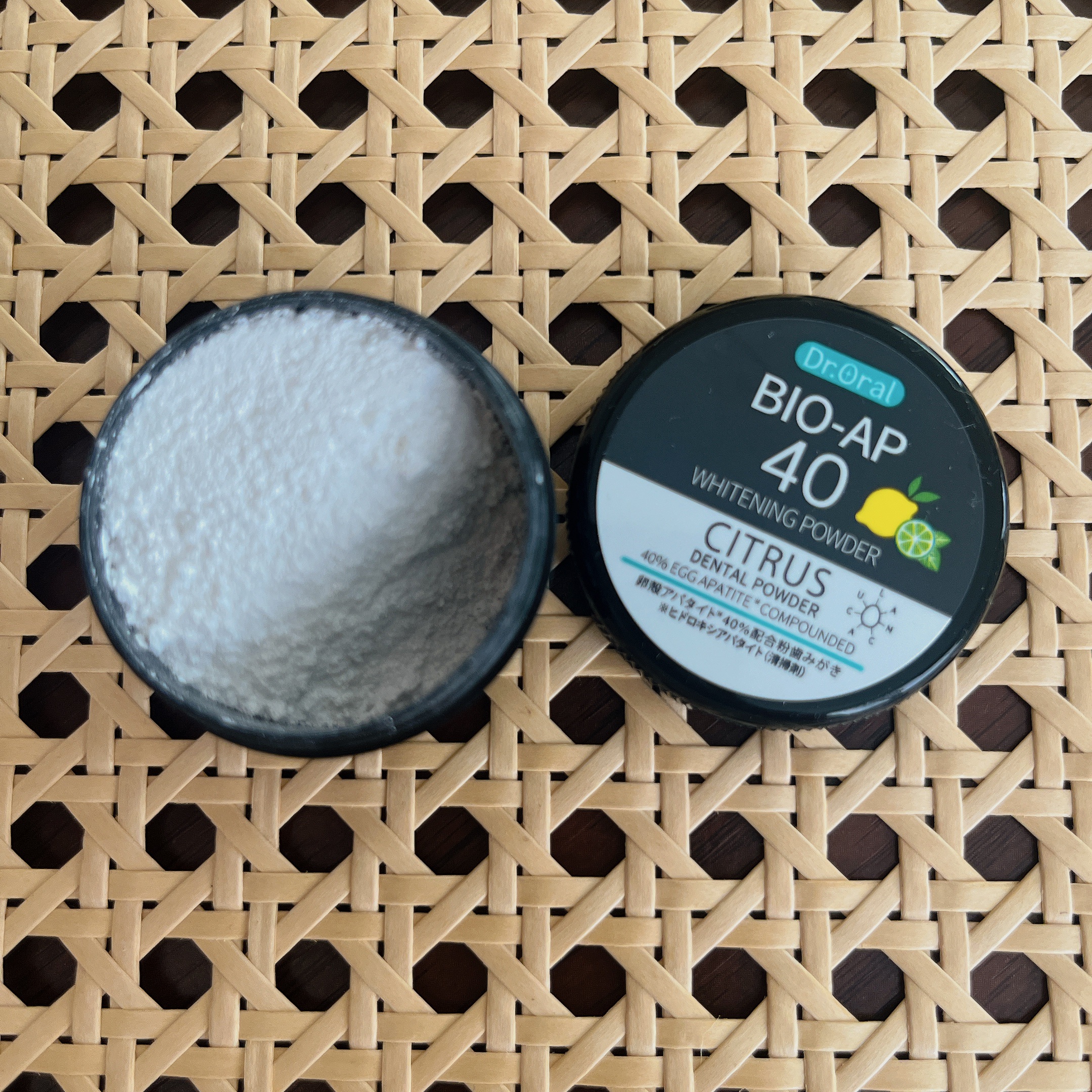 ホワイトニングパウダー シトラスL(レモン&ライム)/Dr.Oral/歯磨き粉を使ったクチコミ（3枚目）