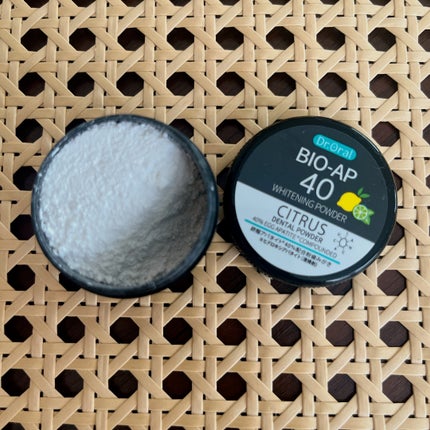 ホワイトニングパウダー シトラスL(レモン&ライム)/Dr.Oral/歯磨き粉を使ったクチコミ(3枚目)