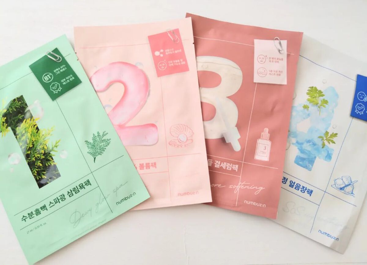 3番 すべすべキメケアシートマスク/numbuzin/シートマスク・パックを使ったクチコミ（1枚目）