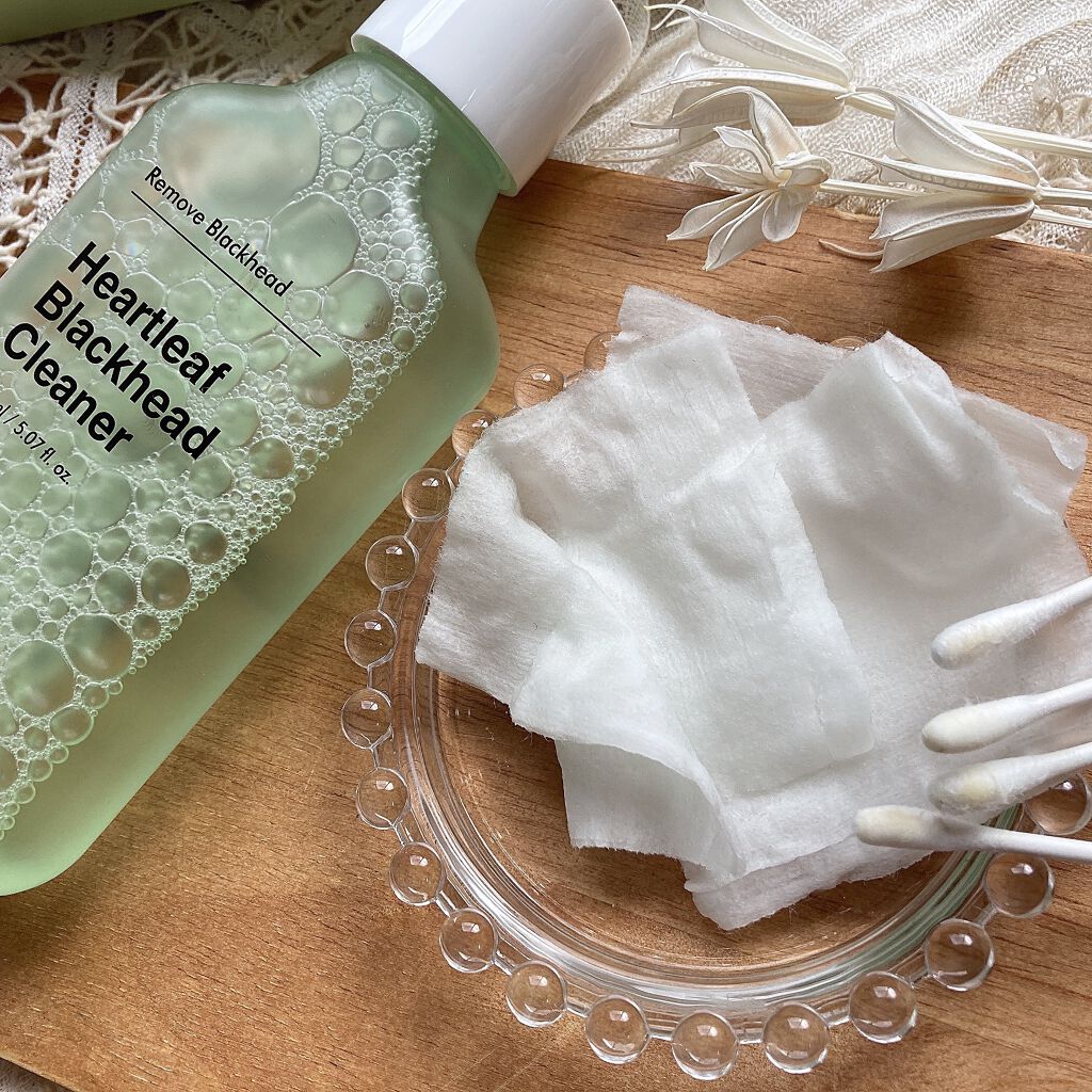 ハートリーフ ブラックヘッドクリーナー/BY ECOM/ピーリングを使ったクチコミ(6枚目)