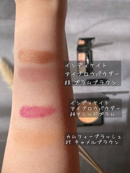 セルヴォーク インディケイトアイブロウパウダー/Celvoke/パウダーアイブロウを使ったクチコミ(4枚目)