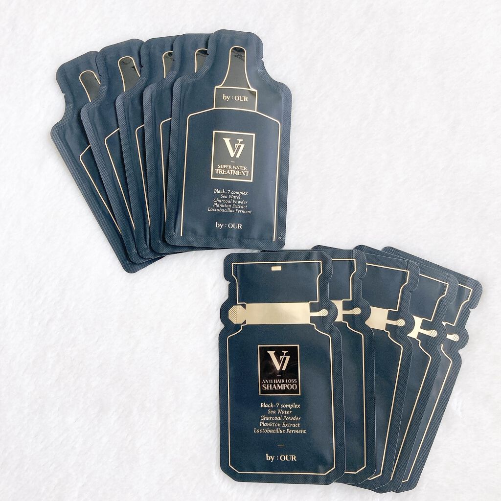 V7 アンチヘアロス シャンプー/by : OUR/サロンシャンプーを使ったクチコミ（1枚目）