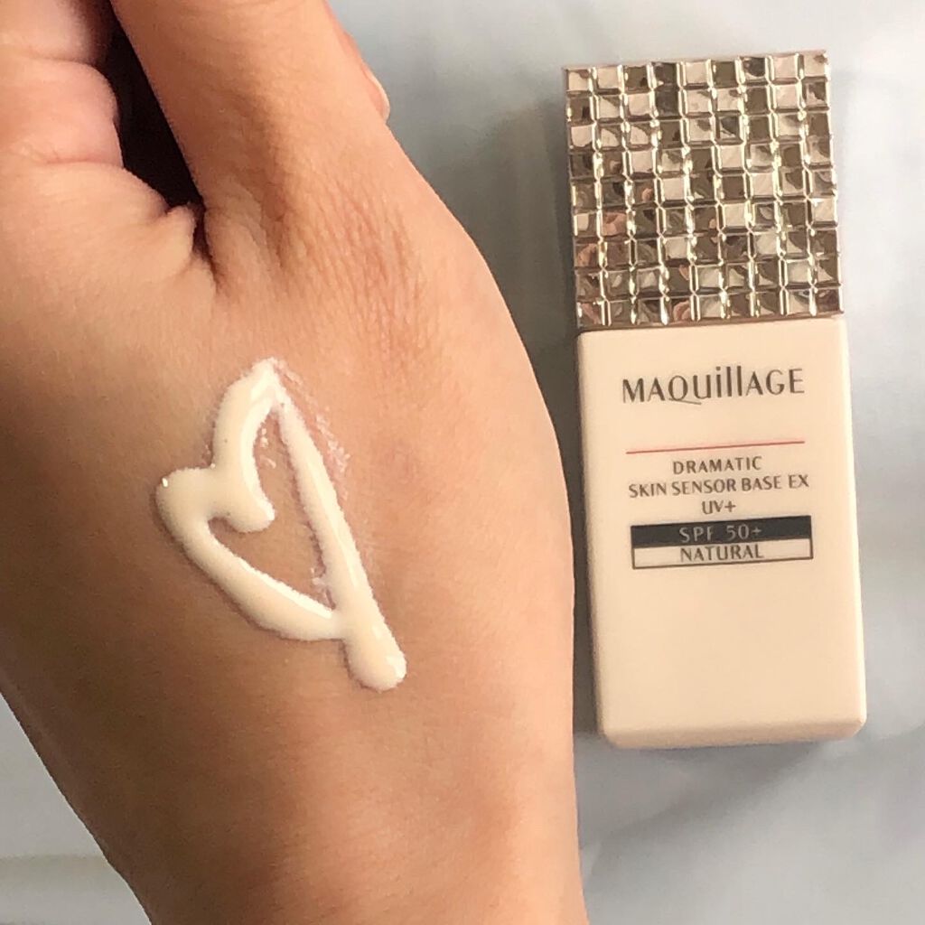 ドラマティックスキンセンサーベース EX UV+/マキアージュ/化粧下地を使ったクチコミ（3枚目）