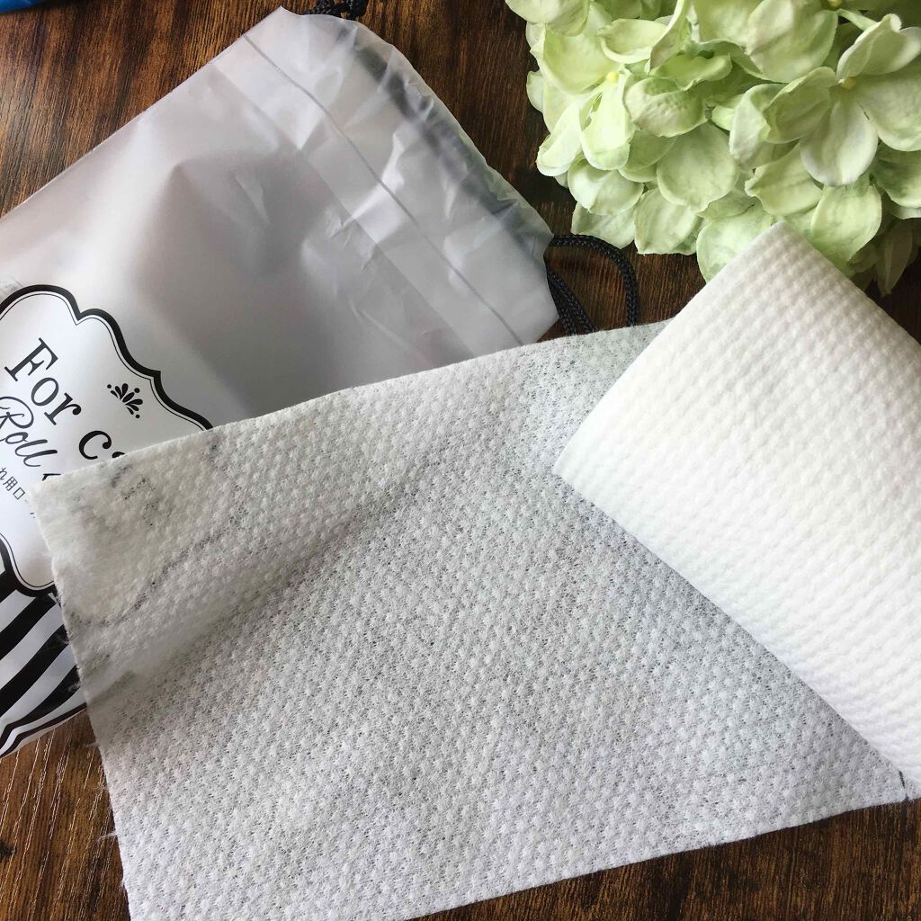 お手入れロールシート/キャンドゥ/化粧下地を使ったクチコミ(2枚目)