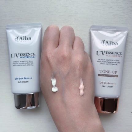 ウォータフルトーンアップサンクリーム/ダルバ/日焼け止めクリームを使ったクチコミ(2枚目)