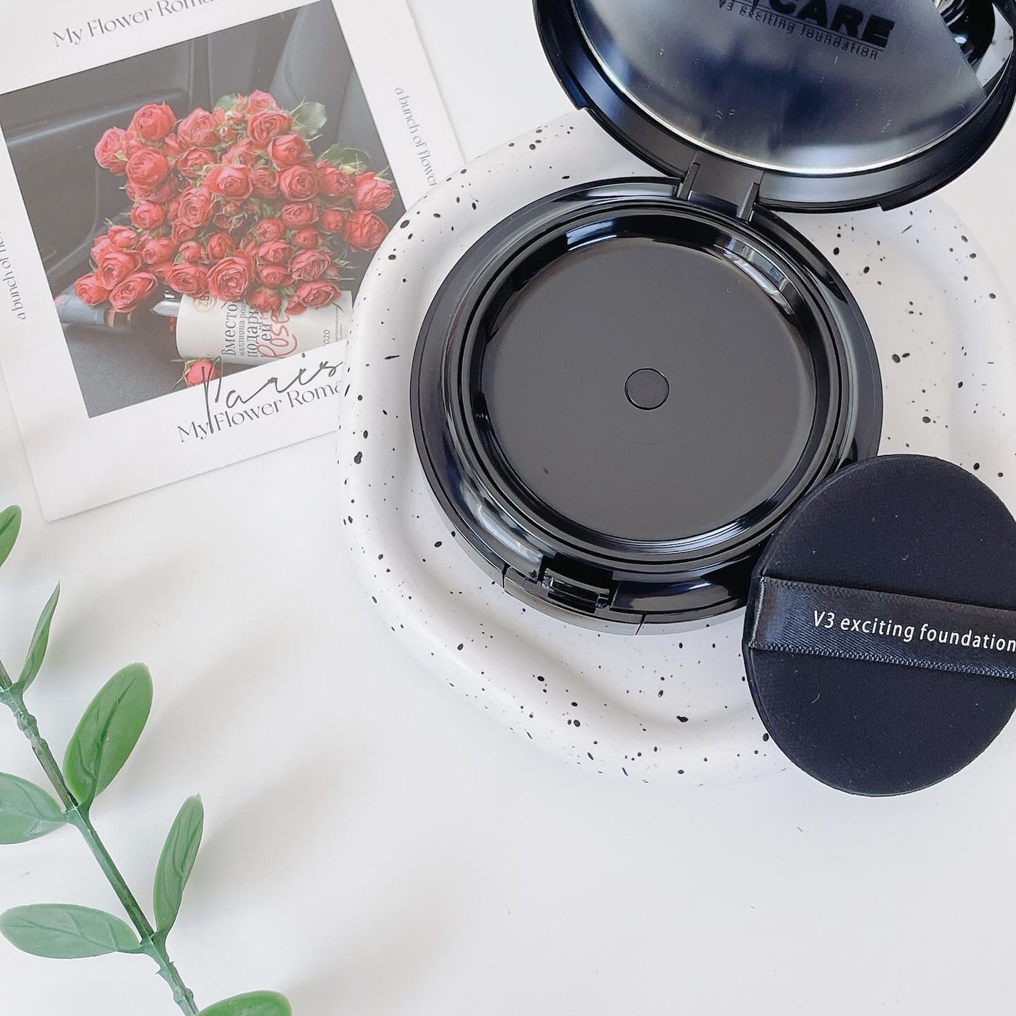 V3 エキサイティングファンデーション/SPICARE/クッションファンデーションを使ったクチコミ(3枚目)