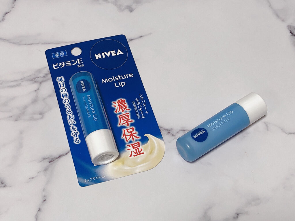モイスチャーリップ ビタミンE/ニベア/リップクリームを使ったクチコミ（1枚目）