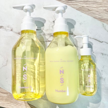 ツヤカラーコントロール シャンプー/ ヘアトリートメント/Number.S /市販シャンプーを使ったクチコミ(1枚目)