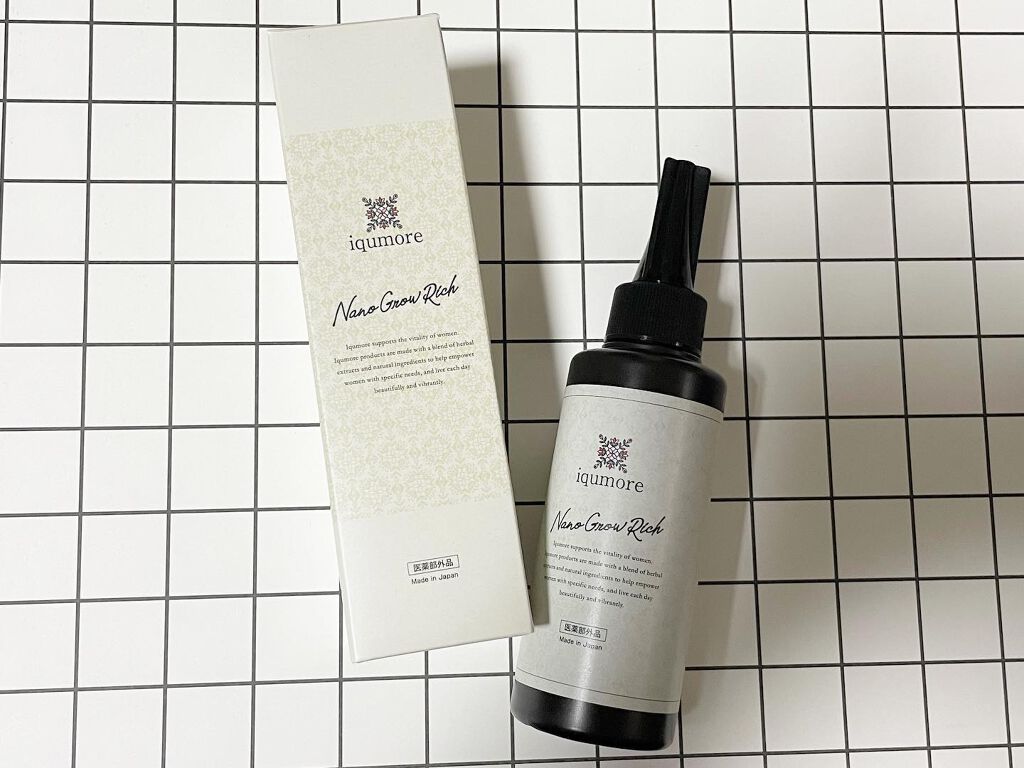 comaki on LIPS 「イクモア ナノグロウリッチをお試ししました。育毛剤らしからぬシ..」(1枚目)