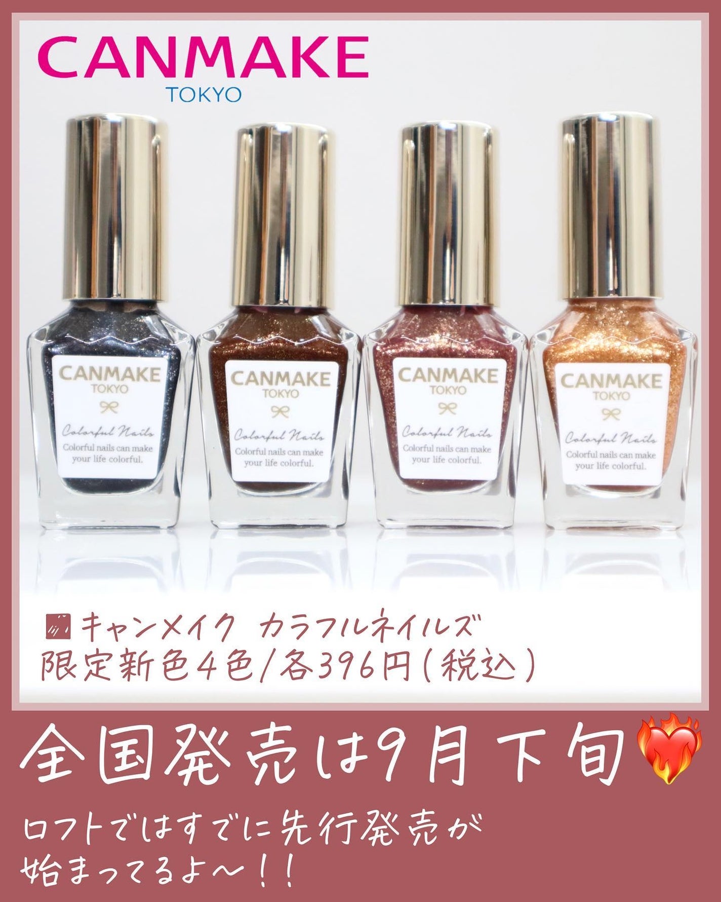 カラフルネイルズ/キャンメイク/マニキュアを使ったクチコミ(8枚目)