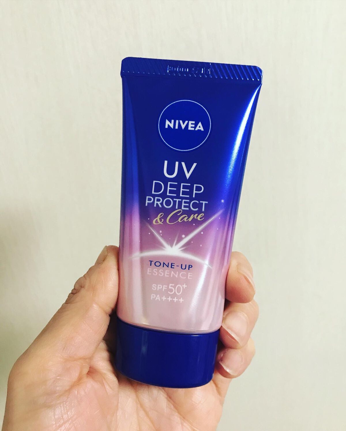ニベアUV ディープ プロテクト&ケア トーンアップ エッセンス/ニベア/日焼け止めローションを使ったクチコミ(3枚目)