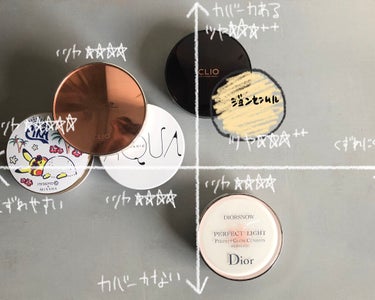 ディオール  スノー パーフェクト ライト クッション SPF 50-PA+++ 020（生産終了）/Dior/クッションファンデーションを使ったクチコミ（2枚目）