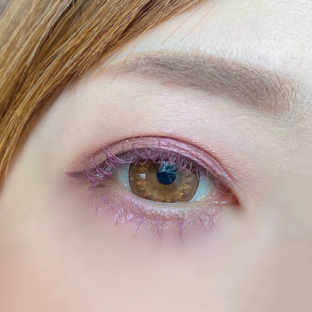 ディファイニング マスカラ 03 Grape/SNIDEL BEAUTY/マスカラを使ったクチコミ（2枚目）