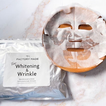 Whitening&Wrinkle シートマスク シワ 30P /FACTORY MADE/シートマスク・パックを使ったクチコミ(6枚目)