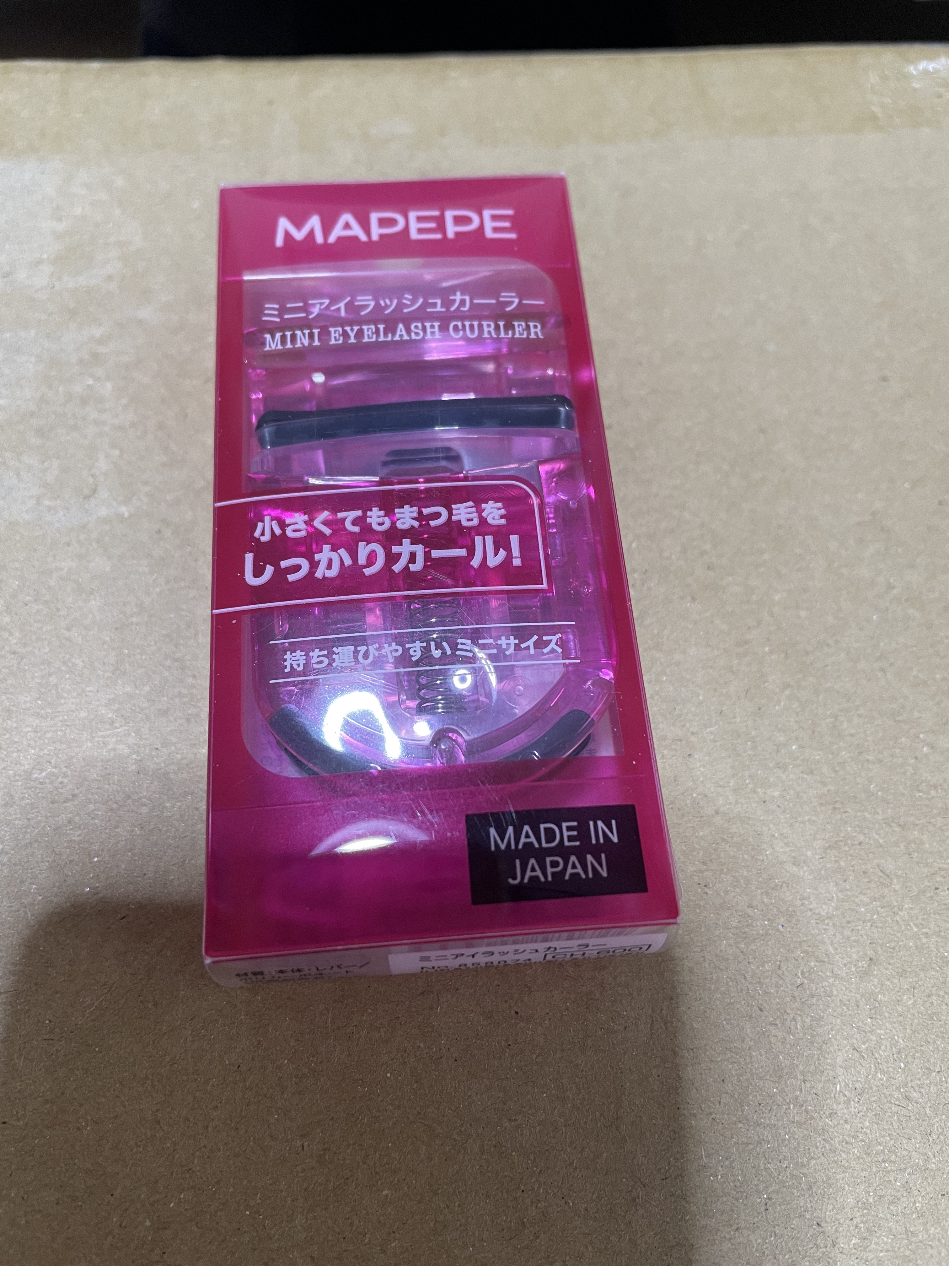 ミニアイラッシュカーラー/マペペ/ビューラーを使ったクチコミ（1枚目）