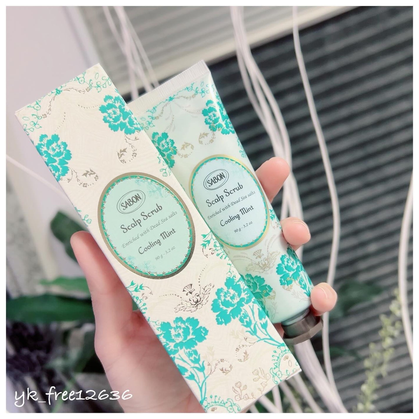 ヘッドスクラブ リフレッシング(ミント)/SABON/ヘッドスクラブを使ったクチコミ(1枚目)