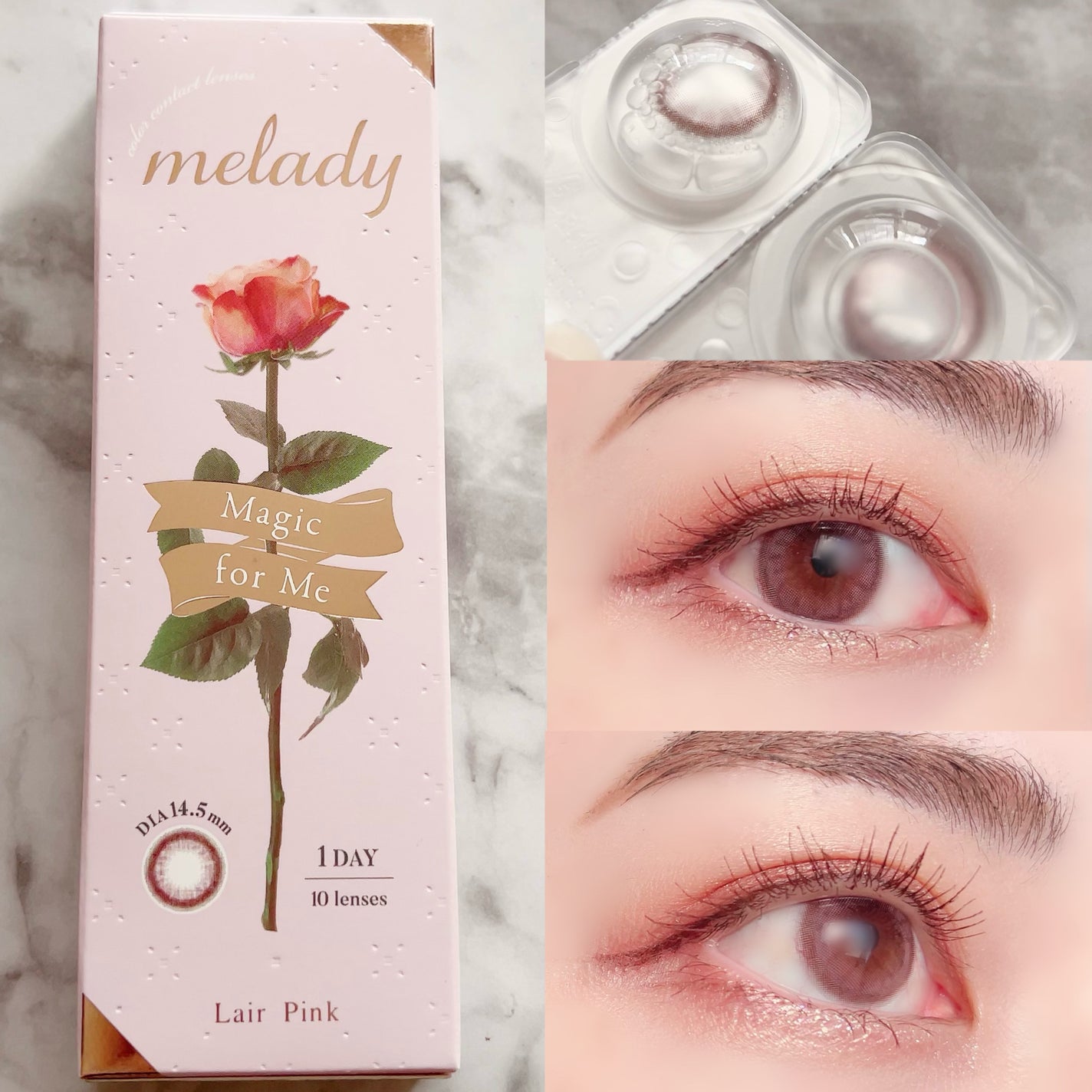 melady 1day/melady/ワンデー(1DAY)カラコンを使ったクチコミ(5枚目)