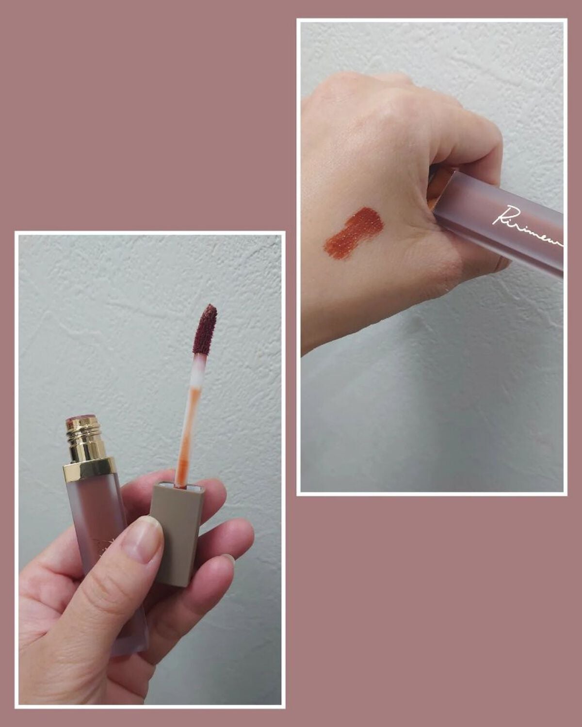 センシュアルフィックスティント/Ririmew/リップティントを使ったクチコミ(2枚目)